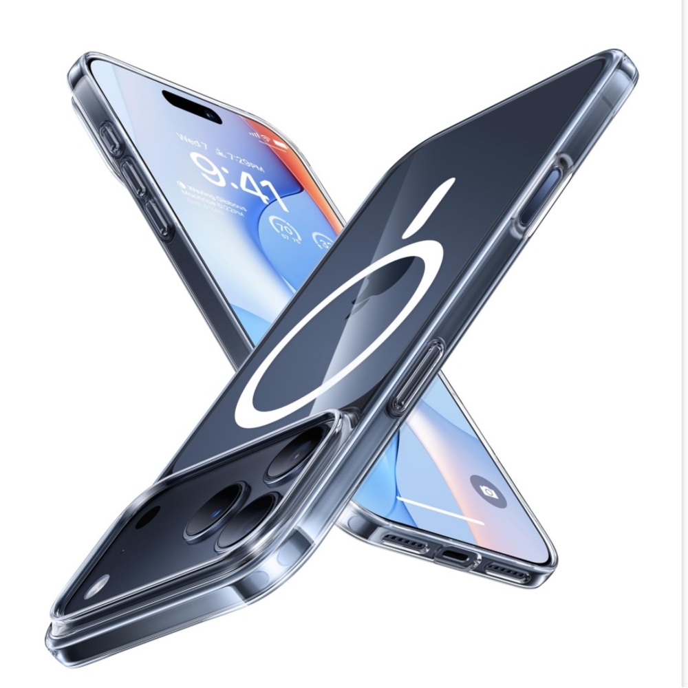 iPhone 17 PRO MAX Case Ultra-Thin with MagSafe Anti-Scratch-CLEAR